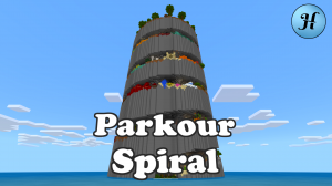 mc maps Parkour Spiral update 1
